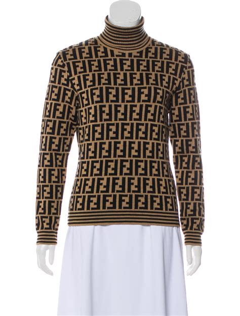 fefendi roma swaeters|Fendi turtleneck sweater women's.